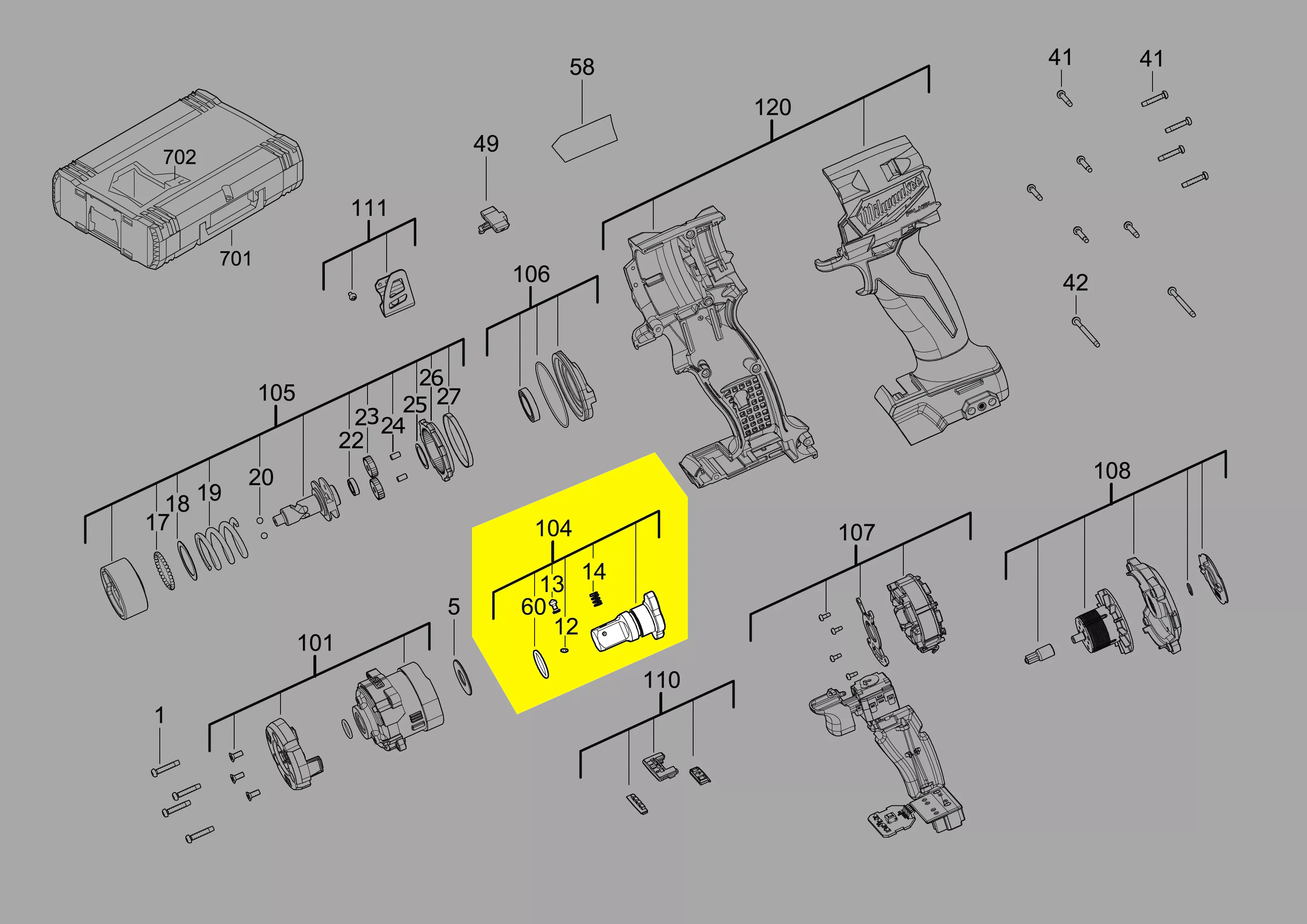 porte-outil réf. 4931473557 Milwaukee
